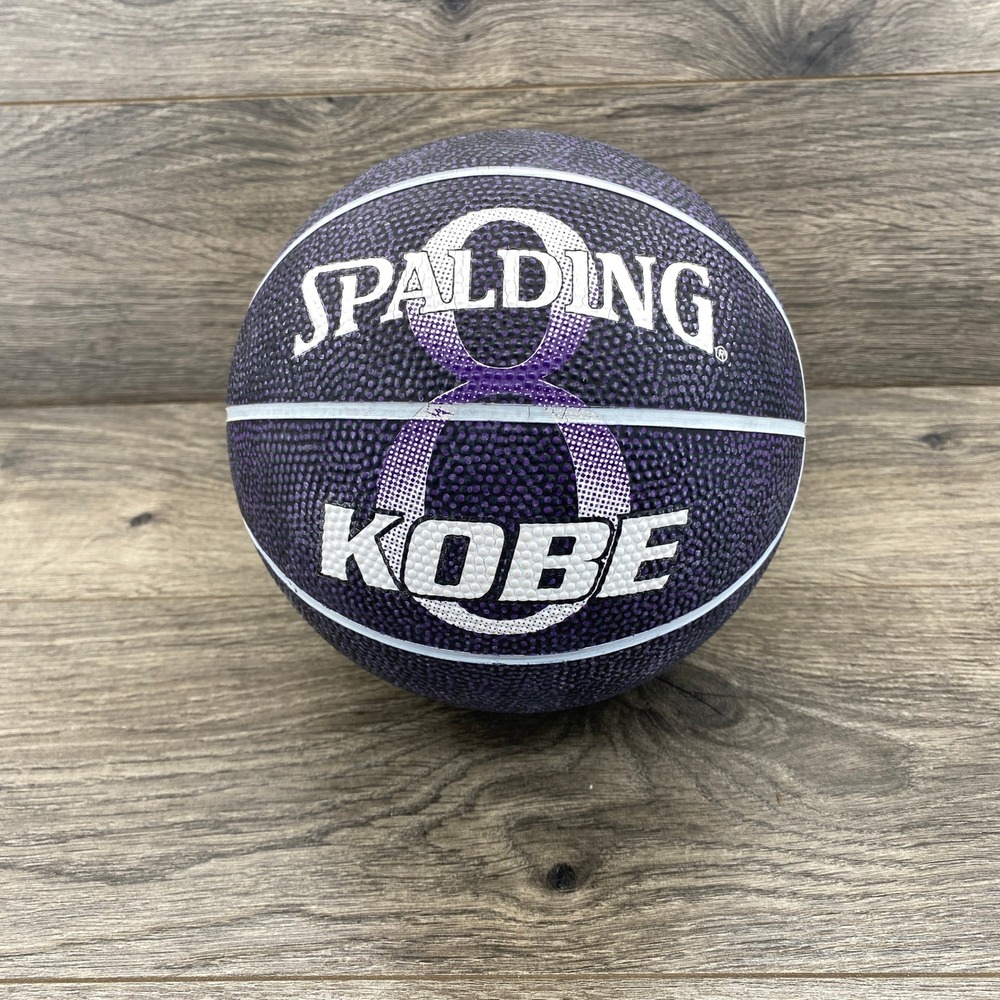 Spalding Basketball Kobe Bryant MINI Purple Black Number 8